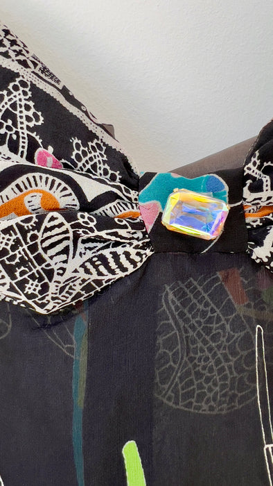 Matthew Williamson Dragonfly Silk Tank Size 10