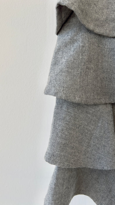American Retro Sleeveless Grey Sleeveless Shirt Size 38