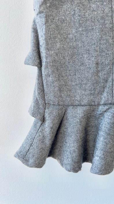 American Retro Sleeveless Grey Sleeveless Shirt Size 38