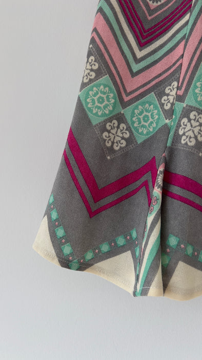 Matthew Williamson Midi Wool Skirt