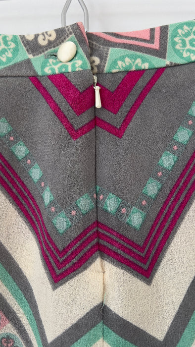Matthew Williamson Midi Wool Skirt
