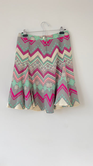 Matthew Williamson Midi Wool Skirt
