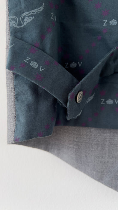Zadig & Voltaire Grey Button Vest Size Small