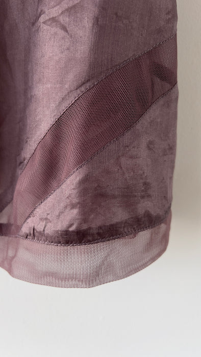 Antik Batik Silk Deep Lavender Tank Size Small