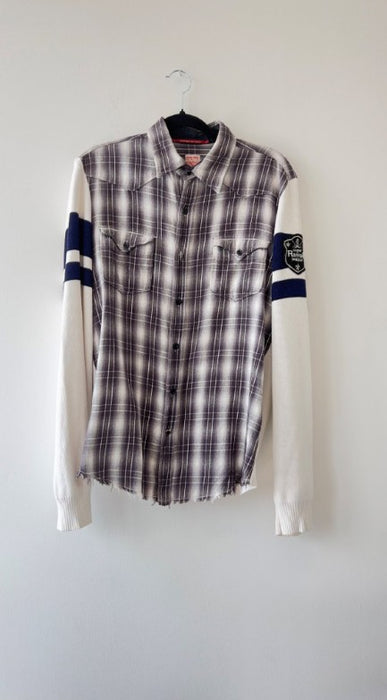 RARE Rag Recycle Restyle Grunge Shirt Size XL